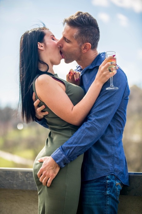 Hot Nelly Kent goes for a great cock ride after celebrating anniversary 53228066