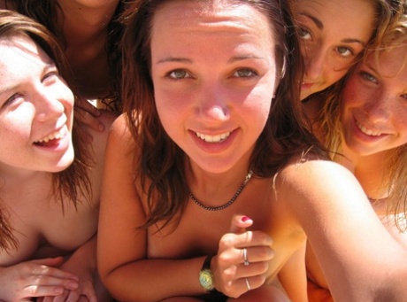 Amateur chicks take self shots of their naked bodies and while sucking cock 95074128