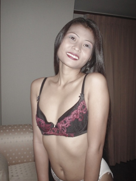 Sweet asian brunette Tree is so lovely undressing on high heels 69903493